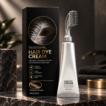 ⏳🔥 LIMITED-TIME DEAL! Instant Gray Coverage Hair Dye Comb – No-Mix, Mess-Free Root Touch-Up for Men & Women ✨