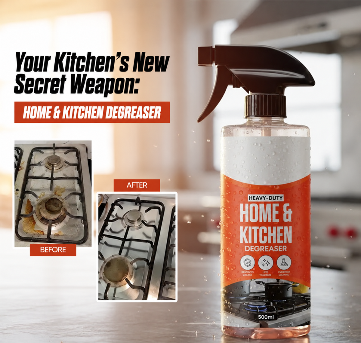 Kitchen Degreaser Cleaner