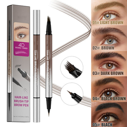 🔥Buy 1 Get 1 Free🎁2-in-1 Waterproof Liquid Brow Pen💕