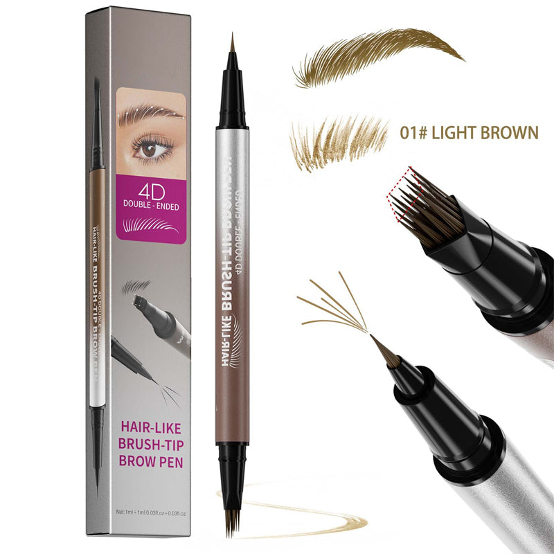 🔥Buy 1 Get 1 Free🎁2-in-1 Waterproof Liquid Brow Pen💕